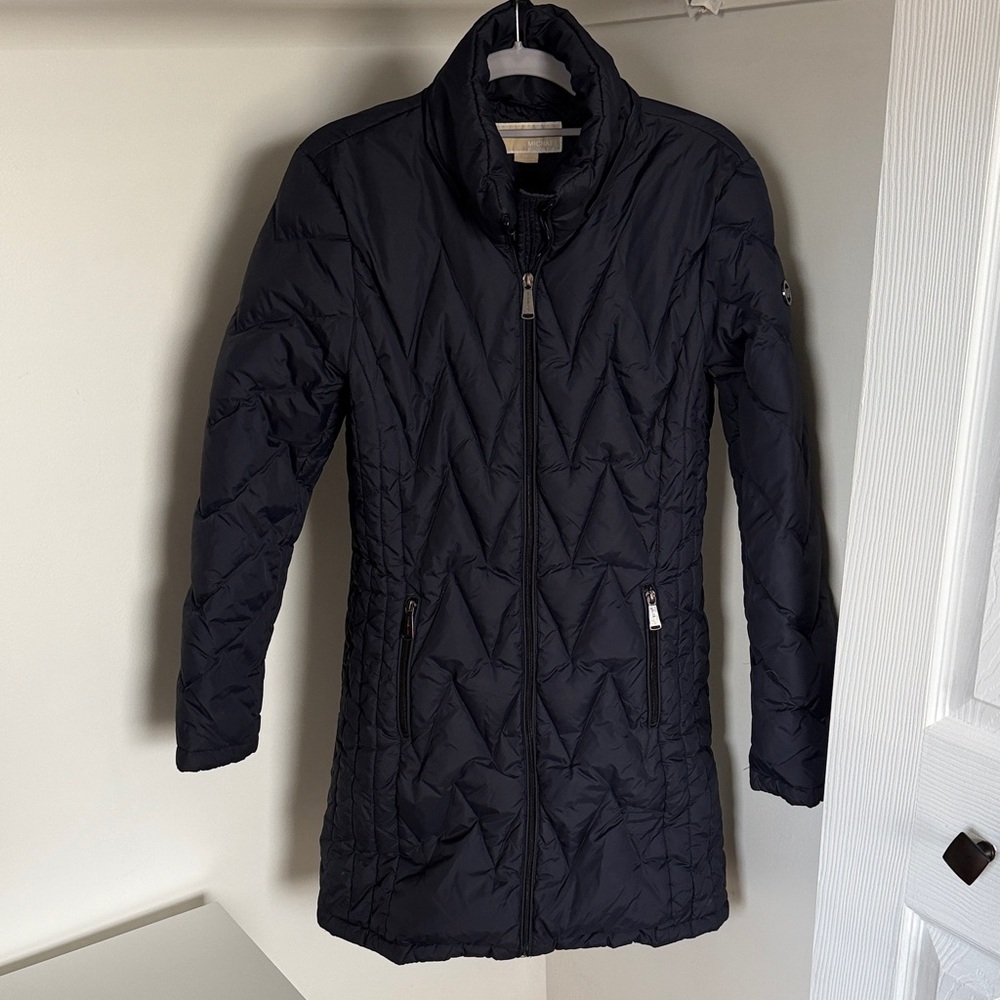 MICHAEL Michael Kors Black Quilted Puffer Jacket